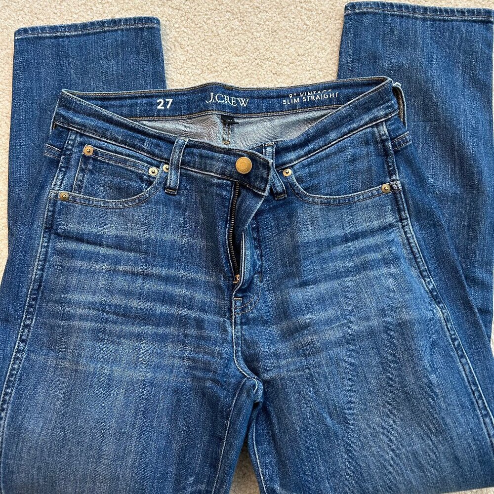 JCrew Slim Straight Jeans